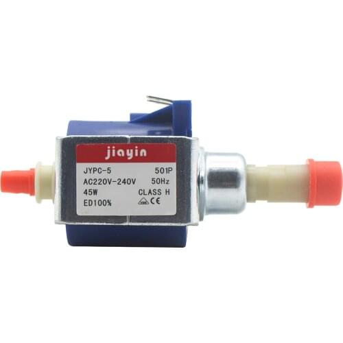 Jiayin JYPC-5 AC 220V - 240V 9bar 45W Electromagnetic Water Peristaltic Pump High Pressure Coffee Machine Self-priming Pump