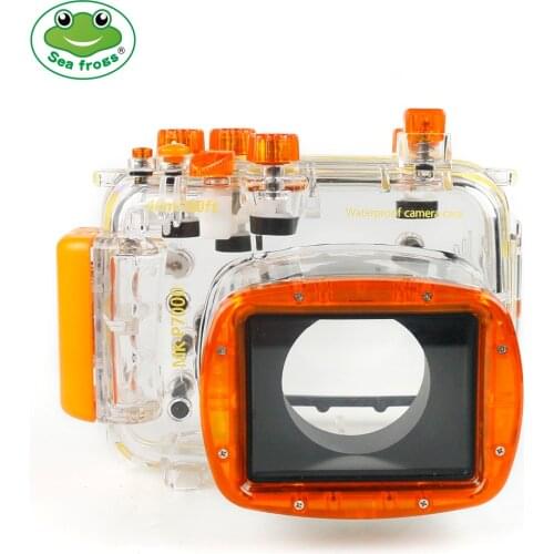 For Nikon P7000 18-55mm Camera Waterproof Case Underwater 40m Diving Photography Water Housing Sport Protect Transparent Cover