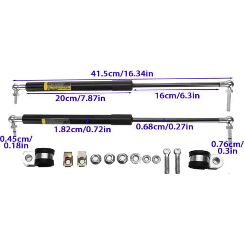 Rear Trunk Tail Gate Tailgate Gas Spring Shock Lift Struts Support Rod For Honda Accord 2012 2013 2014 2015 2016 2017 9th