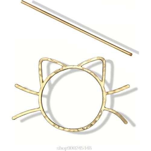 Ladies Pierced Hair Clip Cute Metallic Slide Comb Hairpin Shawl Pin Brooch Styling Ponytail Holder Bun Maker N12 20 Dropshipping