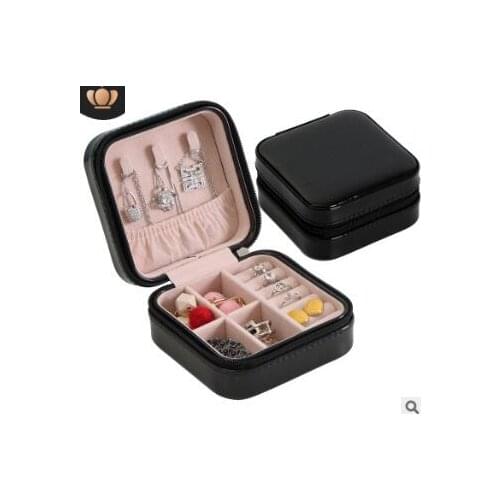 Women Travel Portable Jewellery box Organizer Mini Jewel Storage Case