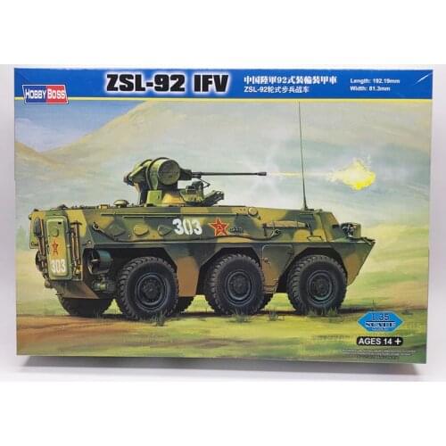 1:35 Modern China 92 Infantry Wheeled Vehicle Military Assembly Model Armored Military Vehicle