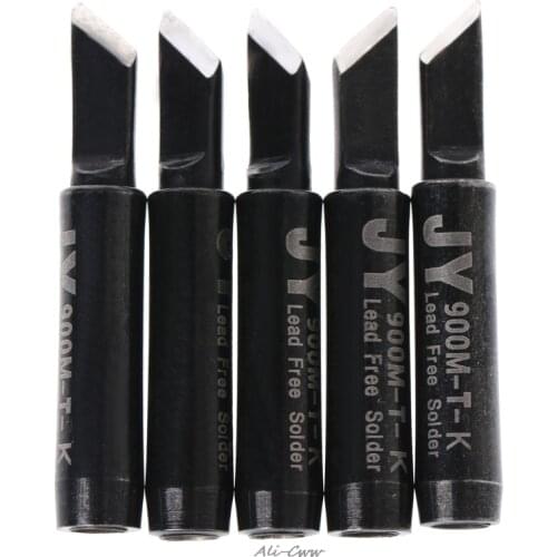 2018 5 Pcs Lead Free Solder Soldering Tip 900M-T-K For Hakko Saike 936 852d+ 909D ESD