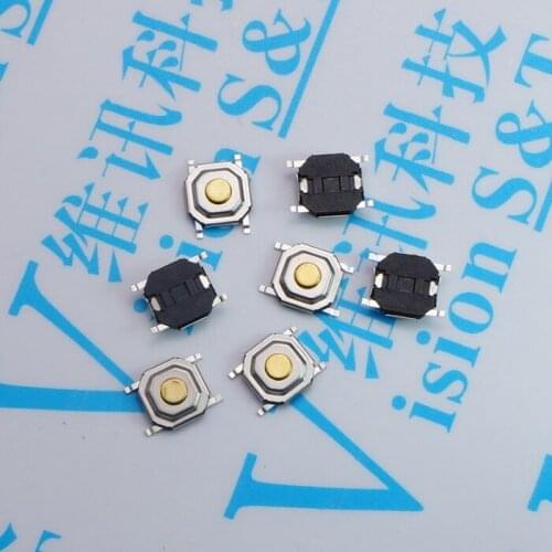 500pcs 4x4x1.5 mm Waterpfoof Tactile Switches Push Button SMD Tact Switch 4*4*1.5 mm