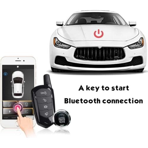 For BMW, Benz, Auto Start Stop Keyless Entry System Engine Start Alarm Push One-Button Start Remote car accessories