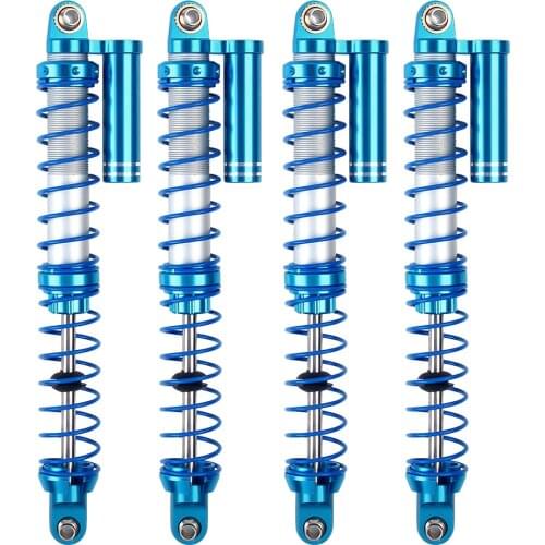 2PCS 4PCS Metal Damper 90 100 110 120mm Shock Absorber Oil Adjustable for 1/10 RC Rock Crawler Axial SCX10 90046 Traxxas TRX4