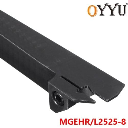 OYYU MGEHR2525-8 MGEHL2525-8 Lathe Turning Tool Holder MGEHR MGEHL 2525 use Carbide Inserts MGMN800 Grooving CNC Cutter Shank