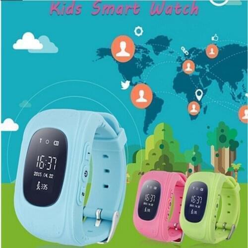 2019 Q50 GPS smart watch kids fitness tracker with OLED screen satellite monitor
