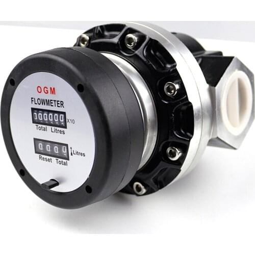 OGM diesel gasoline methanol urea water flowmeter 1 inch 1.5 inch 2 inch electronic gear high precision meter OGM-E-40