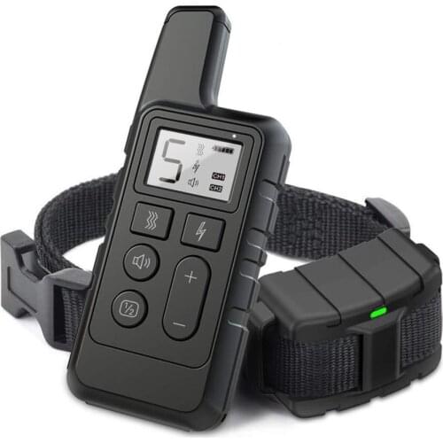 Light Remote Dog Training Device Dog Training Collar Waterproof Remote Training Collar USB Rechargeable