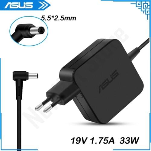 19V 1.75A 33W 5.5x2.5mm AC Adapter Laptop Power Charger Replacement For Asus F751N Notebook Chargeur