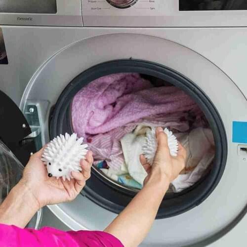 1Pcs Hedgehog Dryer Ball Reusable Durable For Baby Sensitive Skin Clean Tools Wash Drying Fabric Softener Ball Dry Laundry Home