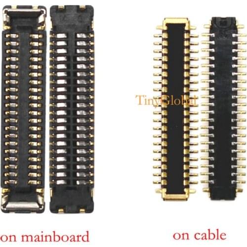 2pcs/lot New LCD Display FPC Plug Connector for Xiaomi 9 Mi 9 Mi9/ Mi 9T Pro on mainboard/cable 40pin