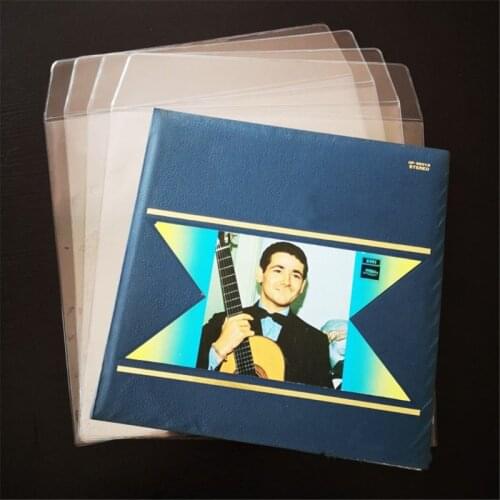 2021 New 5Pcs/bag Thicken PVC Outer Sleeve Record Protective Bag for 12" LP Vinyl Records
