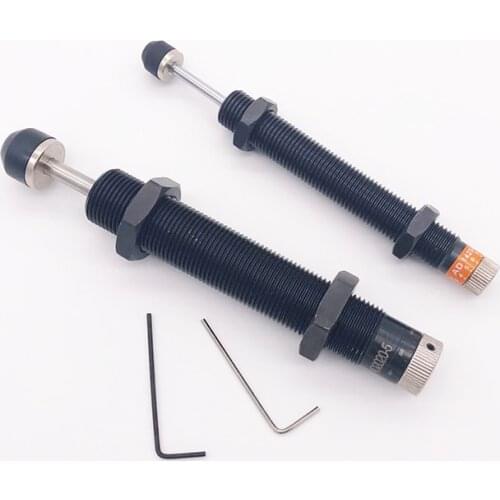 Cylinder buffer AD Adjustable Series AD1410 AD1412 AD1416 AD1420 AD1425 AD2016 AD2020 AD2025 with cap Hydraulic Shock Absorber