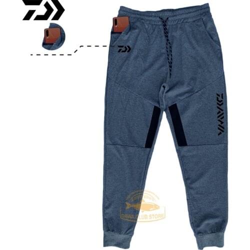 DAIWA Fishing Pants Autumn Outdoor Patchwork Elastic Men Fishing Clothes Waterproof Breathable Climbing Fishing Clothing