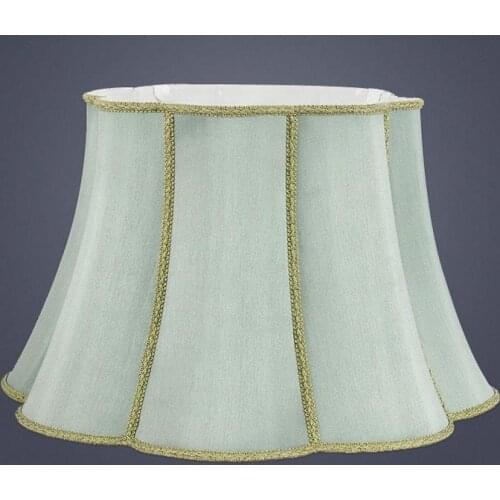E27 Art Deco Lamp shade for table lamp floor lamp shade fabric light blue lampshades modern style lamp cover