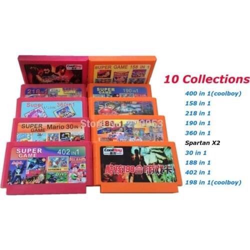 8bit game card cool game cartridge classical game carts - 10pcs/lot