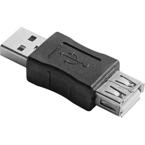 1pc Male to Female Type A USB 2.0 Adapter Converter Changer