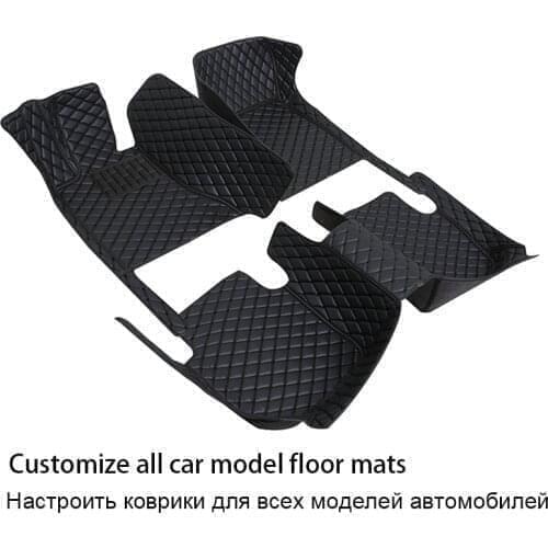 Durable Leather Car Floor Mat for bmw 8 Series i3 i8 M135i M140i M2 M235i m240i M3 M340i M4 M5 M6 M8 car accessories Rugs