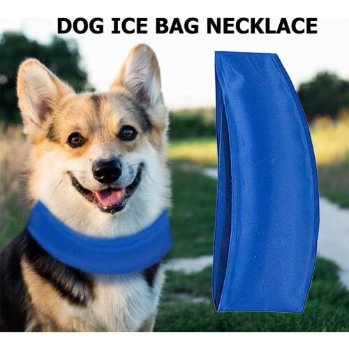 Adjustable Cooling Collar Bib Summer Dog Supplies Summer Collar Pet Sunstroke Prevention Dog Necklace Scarf Accessories
