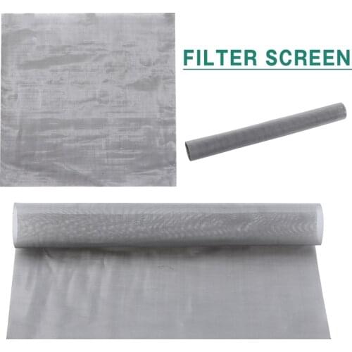 100 Mesh Filtration Woven Wire Stainless Steel Cloth Screen Water Filter Sheet 11.8" For Filtering Oil Honey Mayitr Home Tools