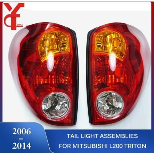 Tail Light Assembly For Mitsubishi L200 Triton 2006 2007 2008 2009 2010 2011 2012 2013 2014 Replacement Accessories