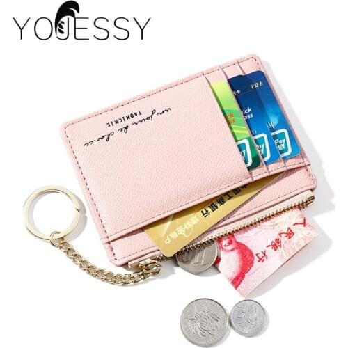 YOJESSY Women Short Wallet Female Wallets Clutch Zipper Coin Pocket Card Holder Ladies Purse