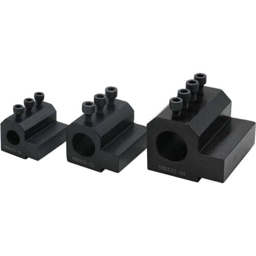 1PCS CNC lathe cutter SBHA hole assisted a holder U drill bit arbor knife block SBHA20-20 25 32 SBHA25