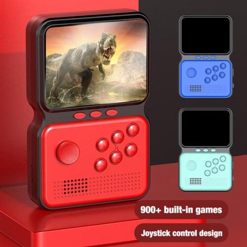 3 Inch Handheld Game Console 900 Built In Classic Games LCD Color Screen Pocket Mini Game Controller Gift For Kids Adults
