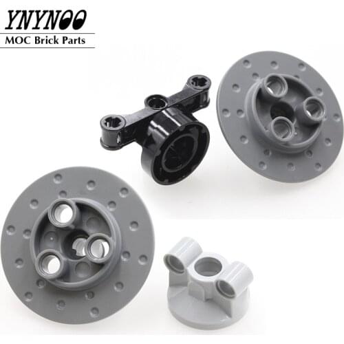 5 Sets/Lot High-Tech Suspension Steering Hub Portal Axle Housing Drive Combination Building Block Parts Toys Compatible 35189