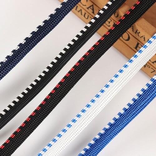 5Yards Black Glittery Shiny Ombre Braided Piping Lip Cord Trim|Pillow Cushion Trim|Upholstery Edging Belt Trim Sewing Webbing