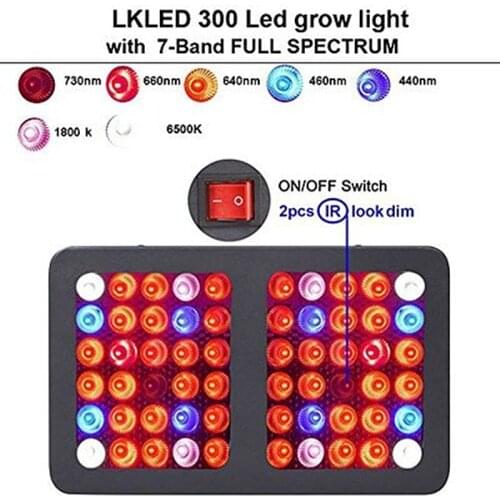 600W LED Grow Lights Full Spectrum Hydroponic Led Plant Growth Lamps for Aquarium Grow Tent Greenhouse Indoor Plant Growing