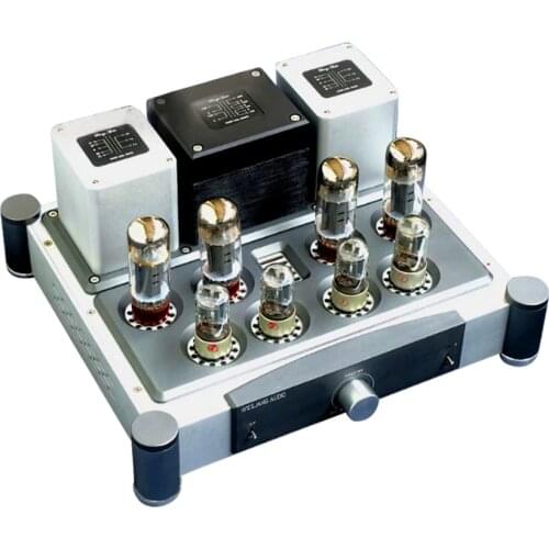 AIYIMA EL34 Tube Amplifier Sound Amplifiers 40W Stereo Amp EL34 6N8P/6SN7X4 Vacuum Tube Power Amp Speaker HomeTheater DIY