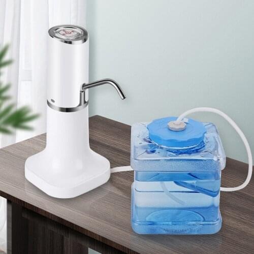 Water Bottle Pump USB Charging Automatic Electric Water Dispenser Pump Drinking Dispenser Water Pump Auto Wireless Home Office