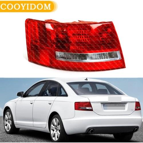 Car Rear Tail Lamp Light Brake light turn signal No Bulbs For Audi A6 S6 Quattro 2005 2006 2007 2008 4F5945096M 4F5945095M