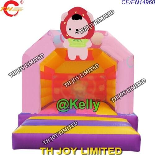 Free air shipping school party rental 4x3m inflatable bouncer castle for sale, wholesale Children Inflatable Bounce house