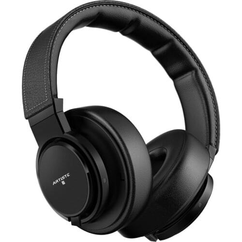 ARTISTE B5 Leather Wireless Bluetooth Headset Noise Reduction High-Fidelity Hifi Mobile Music Computer Gaming Headphone