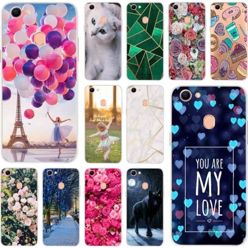 6.0" For OPPO F5 Case OPPOF5 Youth Cover Coque Lovely Cartoon Silicon Soft Back Phone Cover For OPPO F5 Youth CPH1723 f 5 Bumper