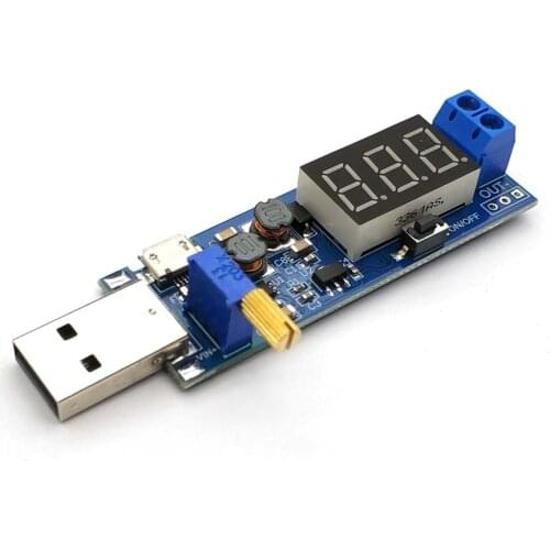 DC-DC 5V To 3.5V / 12V USB Step UP / Down Power Supply Module Adjustable Boost Buck Converter Out DC 1.2V-24V