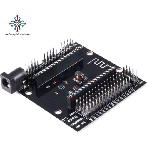 Diymore NodeMcu Base Module 5.5x2.1mm DC Power Supply Board for NodeMcu V3 ESP8266 ESP-12E CH340G WIFI Module for Arduino IoT