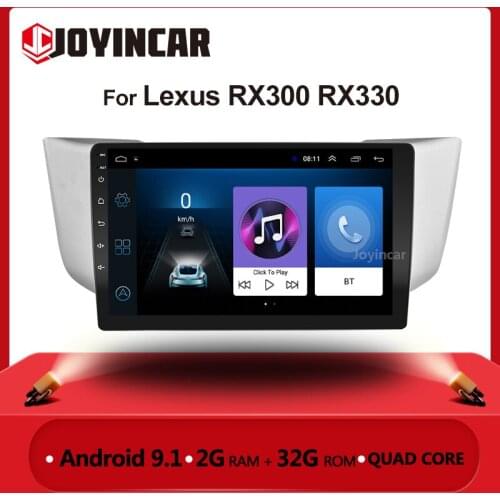 For Lexus RX300 RX330 RX350 2003 2004 2005 2006 2007 2008 2009 2din Android 9.1 Car Radio Stereo GPS Multimedia Video Player