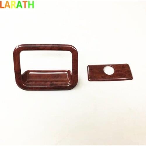 For Toyota Prado FJ150 2010 2011 2012 2013 2014 2015 2016 car styling body co-pilot Glove box front trim panel frame hood 2pcs