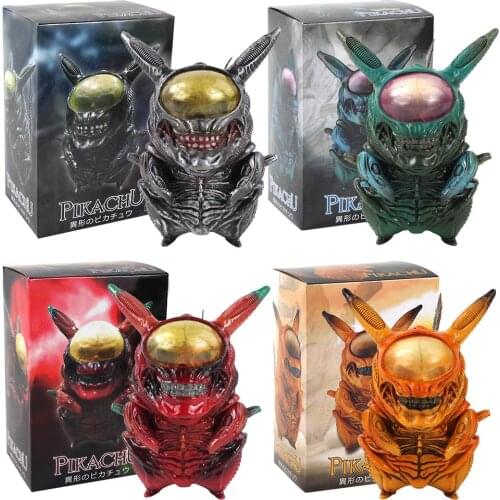 Alien PVC Action Figures Funny Xenomorph Warrior Aliens VS Predator AVP Cute Q Doll Toy