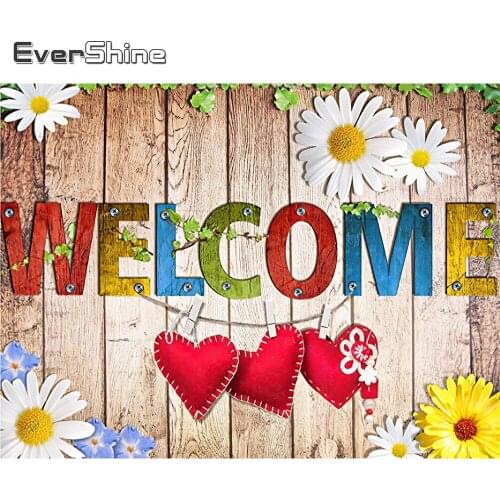 Evershine Diamond Painting Text New Arrival Diamond Embroidery Welcome Landscape Cross Stitch Full Square Mosaic DIY Wall Decor