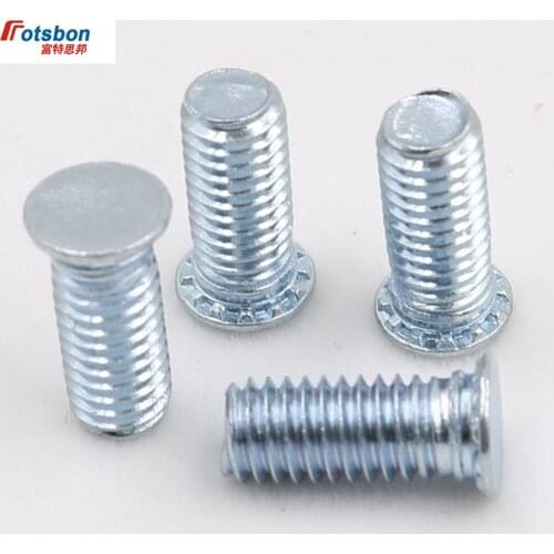 FH-440-12 Round Head Studs Self-clinching Blind Rivet Protruding Stud Clinch Pin Screw Platen Screws Sheet Metal PC PEM Standard