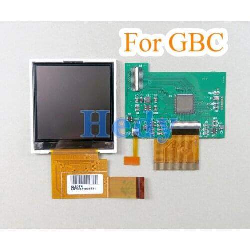 For Nintend GBC GBP NGPC High Light Screen LCD Modification Kit Plug and Use For GBC Highlit Screen LCD OEM Backlit Brighter Kit