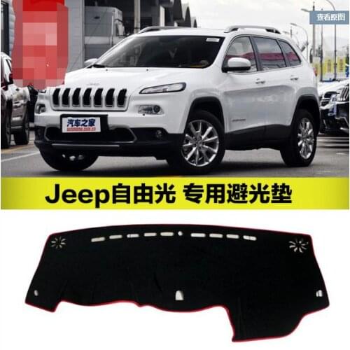 Dashmat carpet Car dashboard covers Instrument pad .Fits jeep Cherokee KL 2015 2014