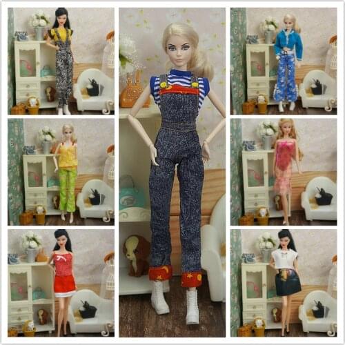 All lings of clothes Clothes Multi-Joints Doll Clothes Suitable for 29CM Doll Clothing Casual Wear wave 4