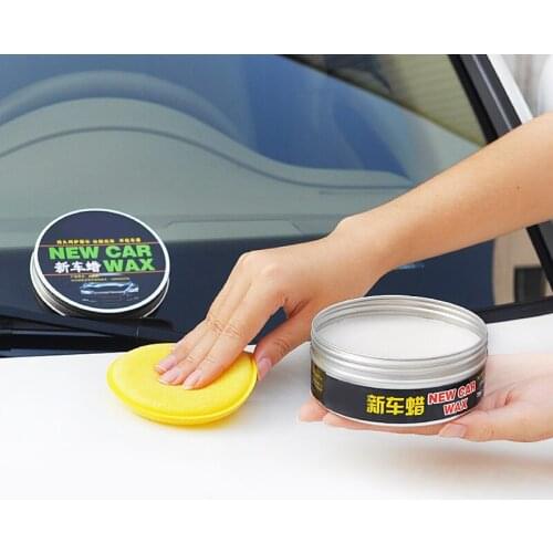 Polishing of paint Automobile scratch wax Car wax Decontamination glazing Special purpose for white cars Stain resistance